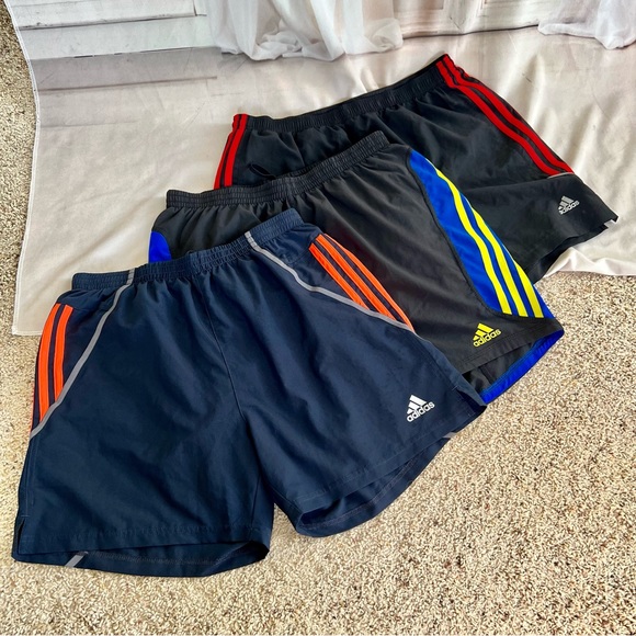 adidas Other - 3 Adidas Running Shorts Men Bundle Sport